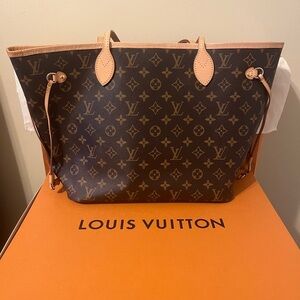 Louis Vuitton Neverfull MM Monogram Limited Edition w/ Cherry Interior
